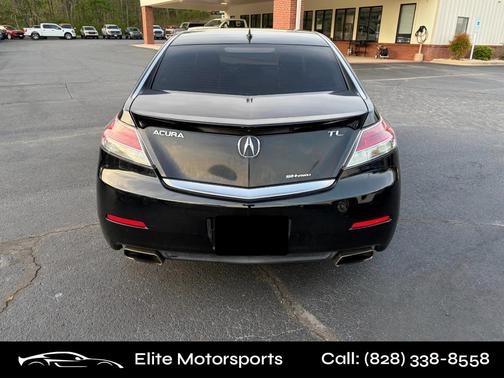 Black 2012 Acura TL Technology