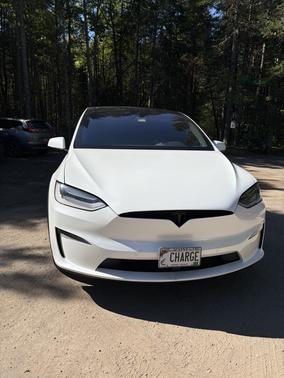 White 2022 Tesla Model X Long Range