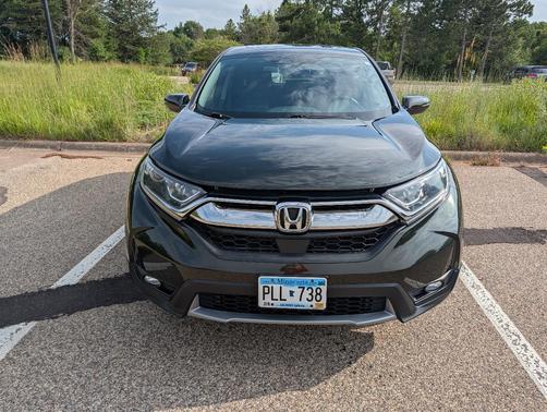 Green 2017 Honda CR-V EX