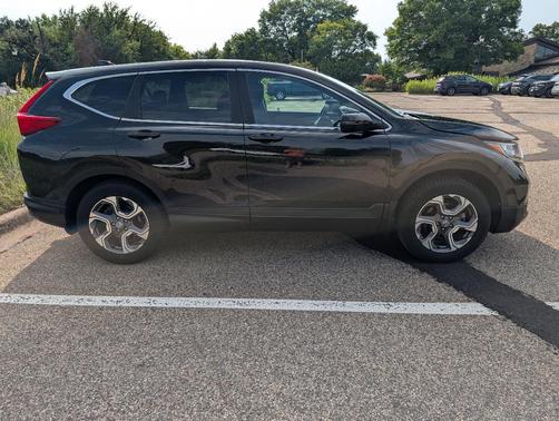 Green 2017 Honda CR-V EX