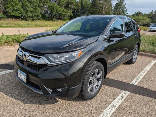 Green 2017 Honda CR-V EX