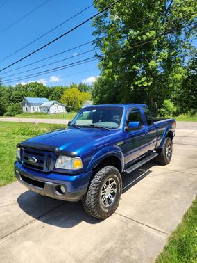 Blue 2011 Ford Ranger Sport