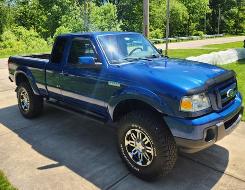 Blue 2011 Ford Ranger Sport