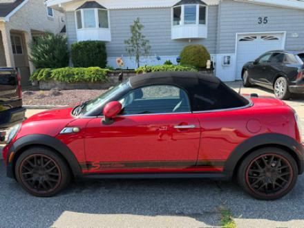 Red 2014 MINI Roadster Cooper S