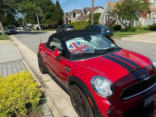 Red 2014 MINI Roadster Cooper S