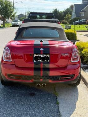 Red 2014 MINI Roadster Cooper S