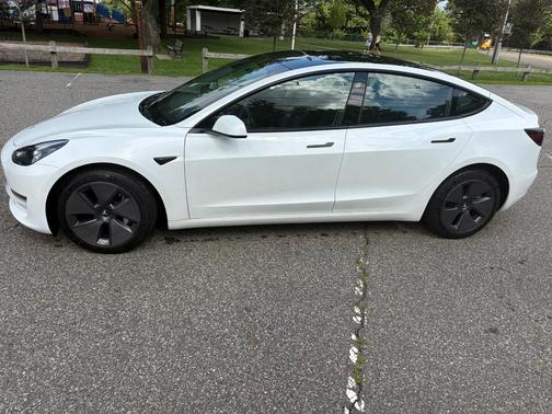 White 2023 Tesla Model 3 Base