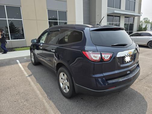 Blue 2015 Chevrolet Traverse LS