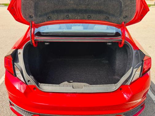 Red 2018 Honda Civic LX