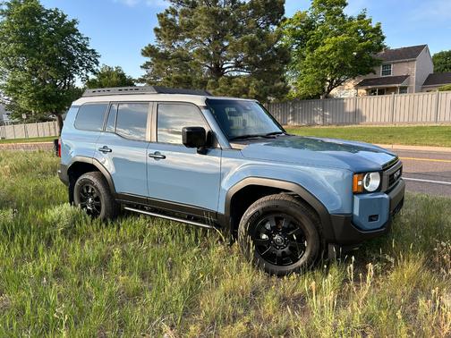 Blue 2024 Toyota Land Cruiser First Edition