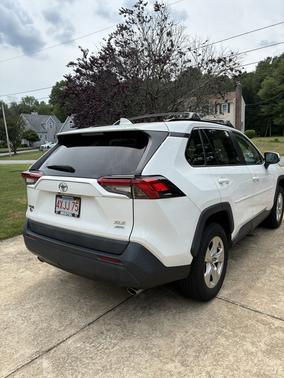 White 2021 Toyota RAV4 XLE