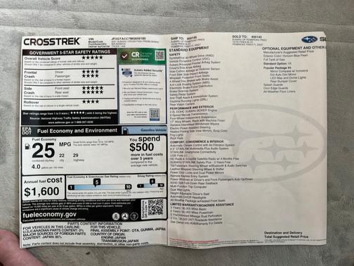 2021 Subaru Crosstrek Premium