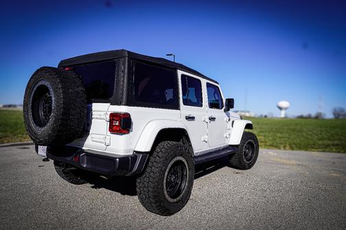 White 2021 Jeep Wrangler Unlimited 4xe Sahara