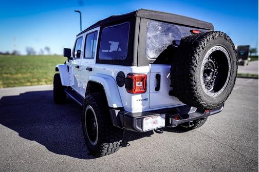 White 2021 Jeep Wrangler Unlimited 4xe Sahara
