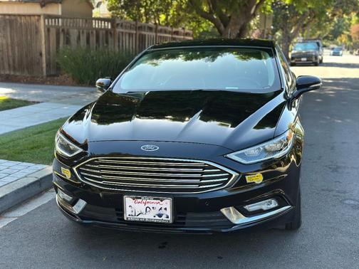 Black 2017 Ford Fusion Energi SE Luxury
