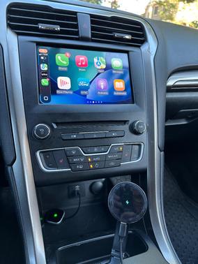 Black 2017 Ford Fusion Energi SE Luxury