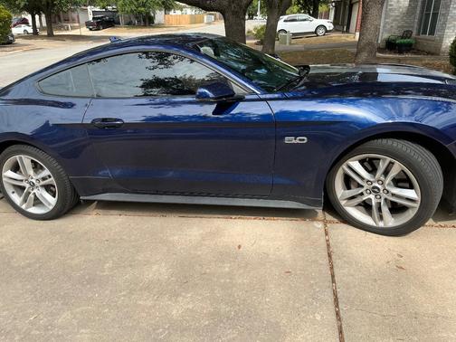 Blue 2020 Ford Mustang GT Premium