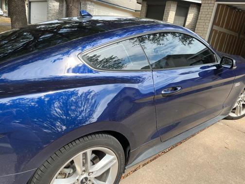Blue 2020 Ford Mustang GT Premium