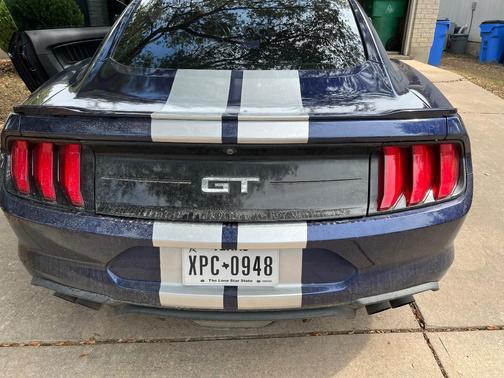 Blue 2020 Ford Mustang GT Premium