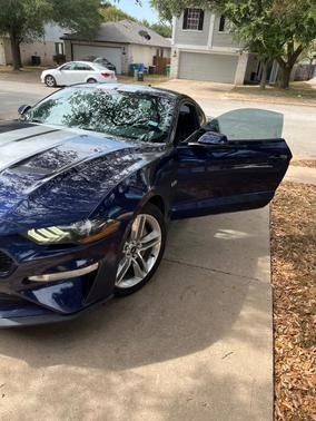 Blue 2020 Ford Mustang GT Premium