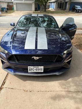 Blue 2020 Ford Mustang GT Premium