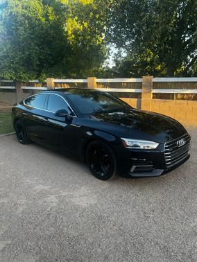 Black 2019 Audi A5 Sportback 45 Premium