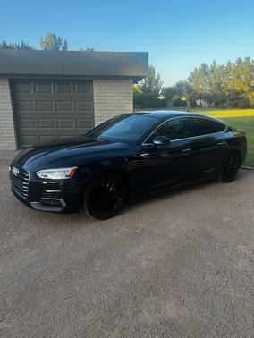 Black 2019 Audi A5 Sportback 45 Premium