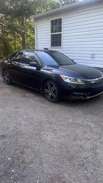Black 2017 Honda Accord Sport