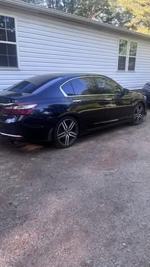 Black 2017 Honda Accord Sport