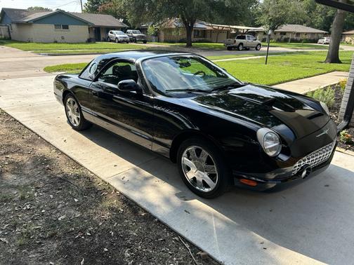 Black 2002 Ford Thunderbird Deluxe