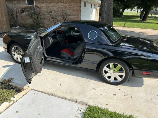 Black 2002 Ford Thunderbird Deluxe