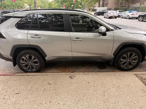 Silver 2024 Toyota RAV4 Hybrid XLE Premium