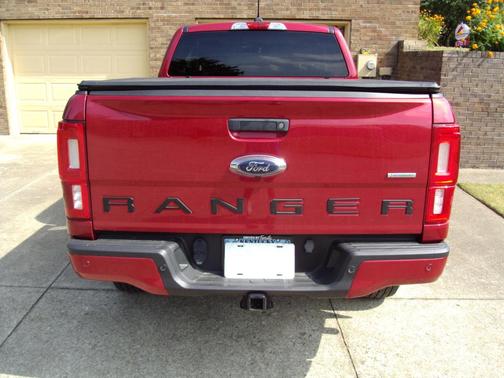 Red 2020 Ford Ranger XLT