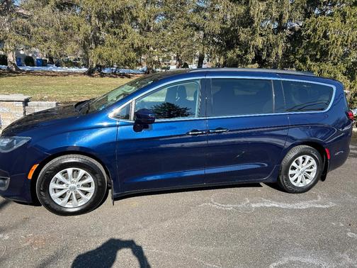 Blue 2018 Chrysler Pacifica Touring Plus