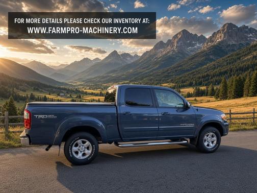 Blue 2006 Toyota Tundra SR5 Double Cab