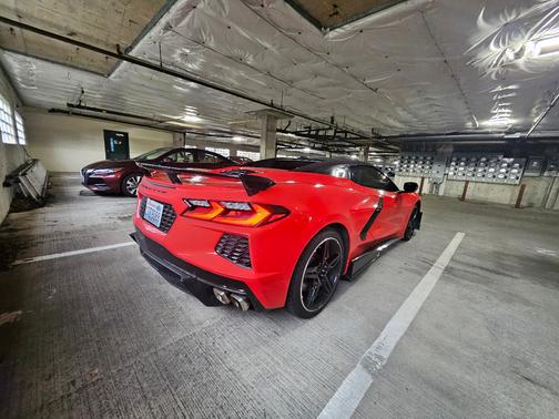 Red 2025 Chevrolet Corvette Stingray w/3LT