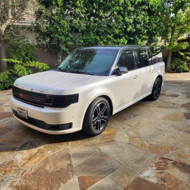 White 2015 Ford Flex Limited w/EcoBoost