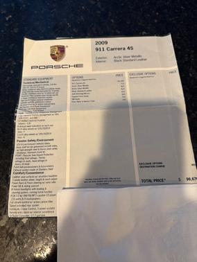 2009 Porsche 911 911 Carrera 4S