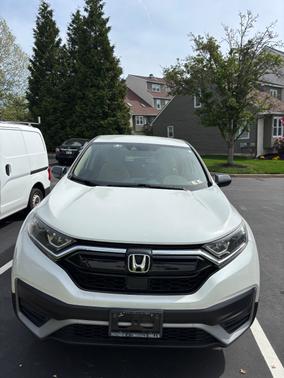 White 2020 Honda CR-V LX