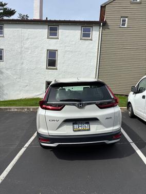 White 2020 Honda CR-V LX