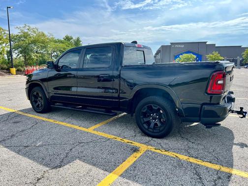 Black 2025 RAM 1500 Big Horn