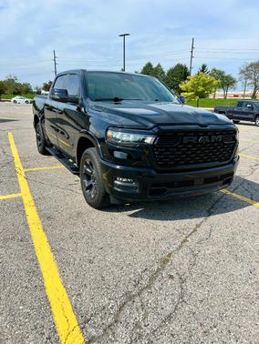 Black 2025 RAM 1500 Big Horn