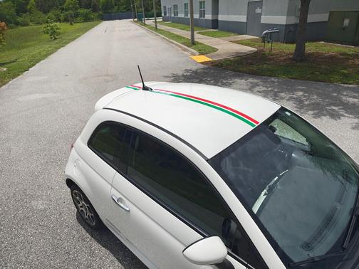 White 2018 FIAT 500 Pop