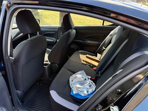 Black 2025 Nissan Versa S