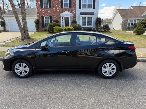 Black 2025 Nissan Versa S