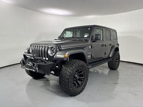 Black 2020 Jeep Wrangler Unlimited Sahara