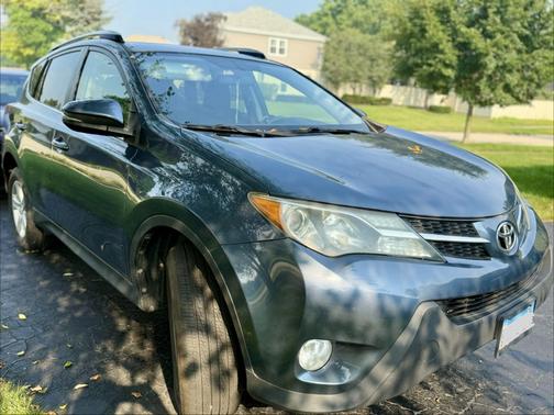 Blue 2014 Toyota RAV4 XLE