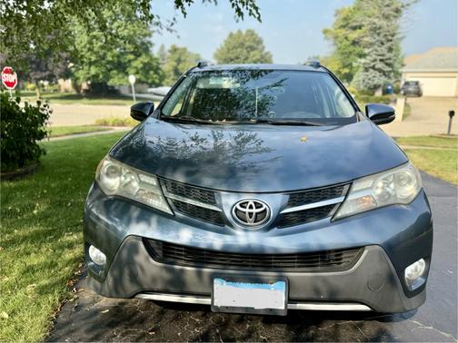 Blue 2014 Toyota RAV4 XLE