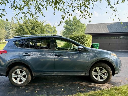 Blue 2014 Toyota RAV4 XLE