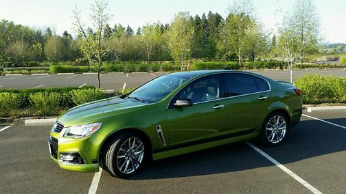 Green 2015 Chevrolet SS Base
